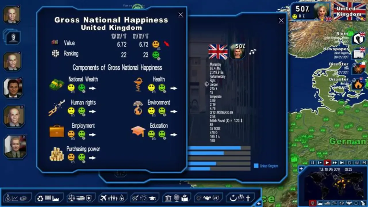 Power & Revolution: Geo-Political Simulator 4 screenshot 2