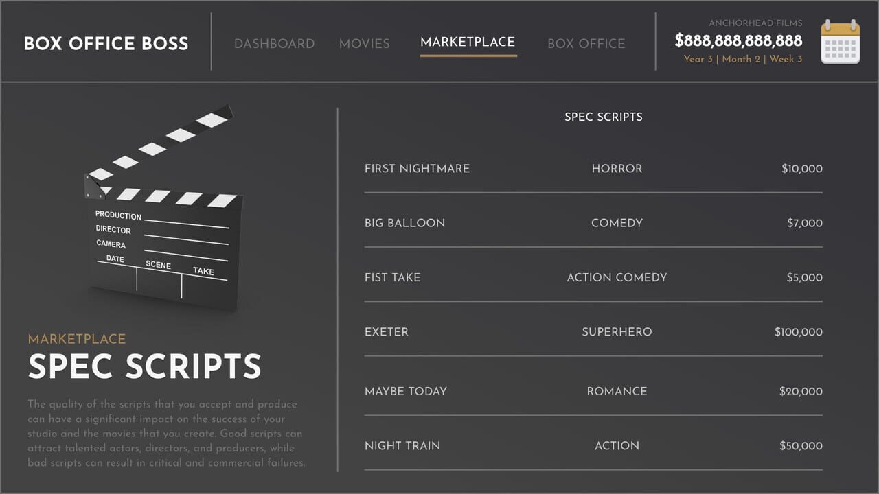 Nền tảng hỗ trợ Box Office Boss