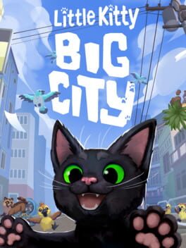 The Cover Art for: Little Kitty, Big City