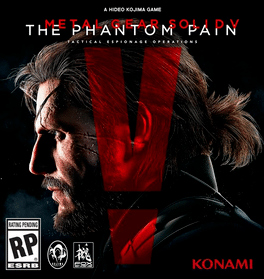 Metal Gear Solid V: The Phantom Pain Cover Art