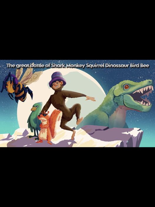 The Great Battle of Shark Monkey Squirrel Dinossaur Bird Bee cover image The Great Battle of Shark Monkey Squirrel Dinossaur Bird Bee cover image