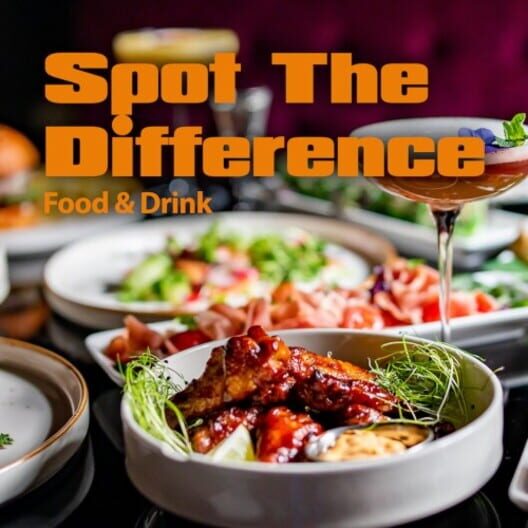 Spot The Difference Food & Drink cover image Spot The Difference Food & Drink cover image