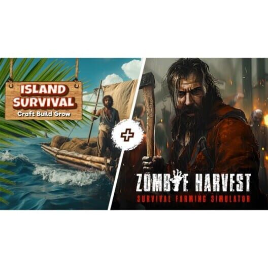 Island Survival: Craft, Build, Grow & Zombie Harvest: Survival Farming Simulator Bundle Collection cover image Island Survival: Craft, Build, Grow & Zombie Harvest: Survival Farming Simulator Bundle Collection cover image