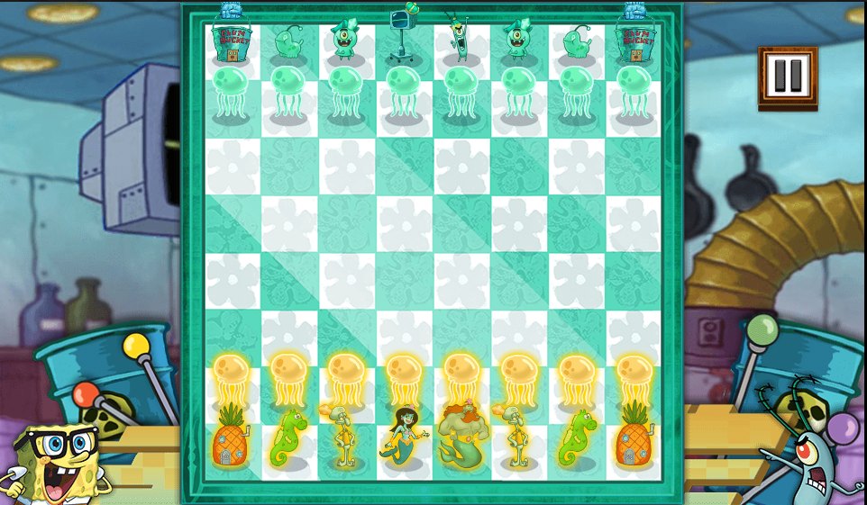 SpongeBob SquarePants Bikini Bottom Chess 2015 Karte Guru