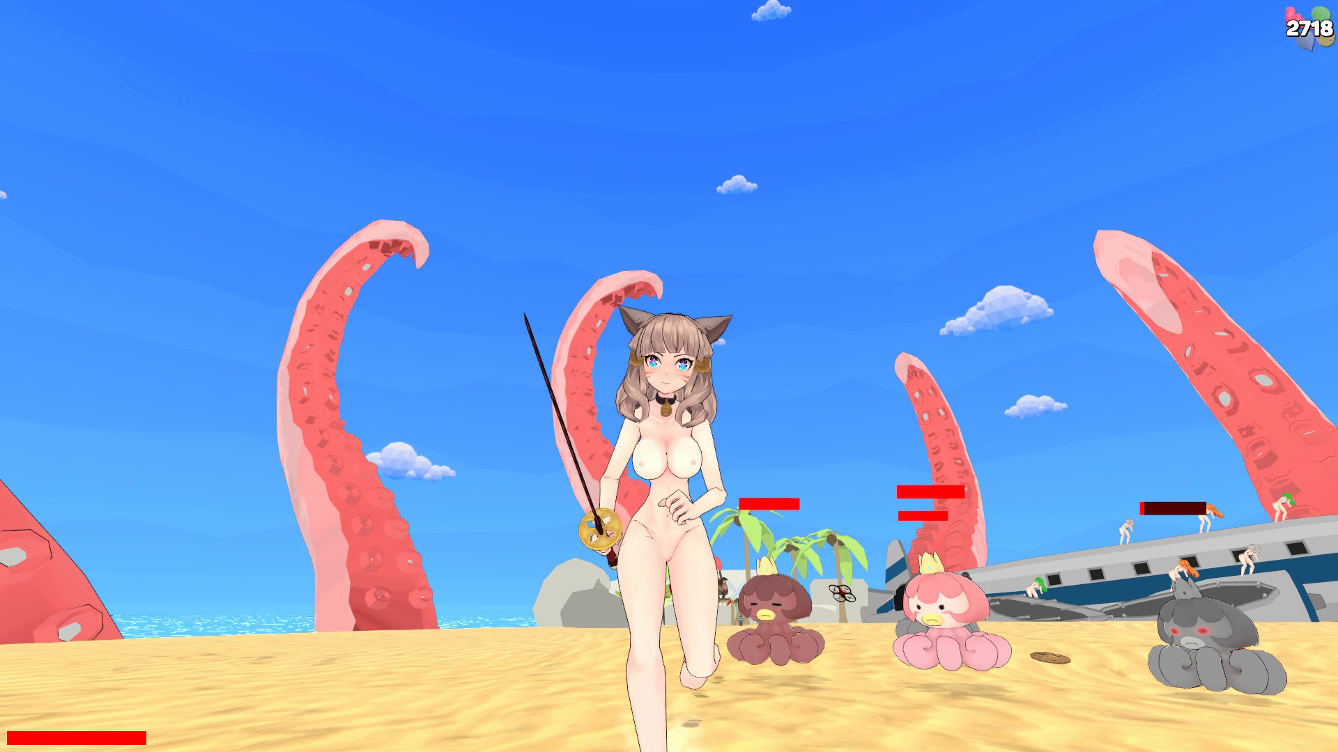 Tentacle game fan photos