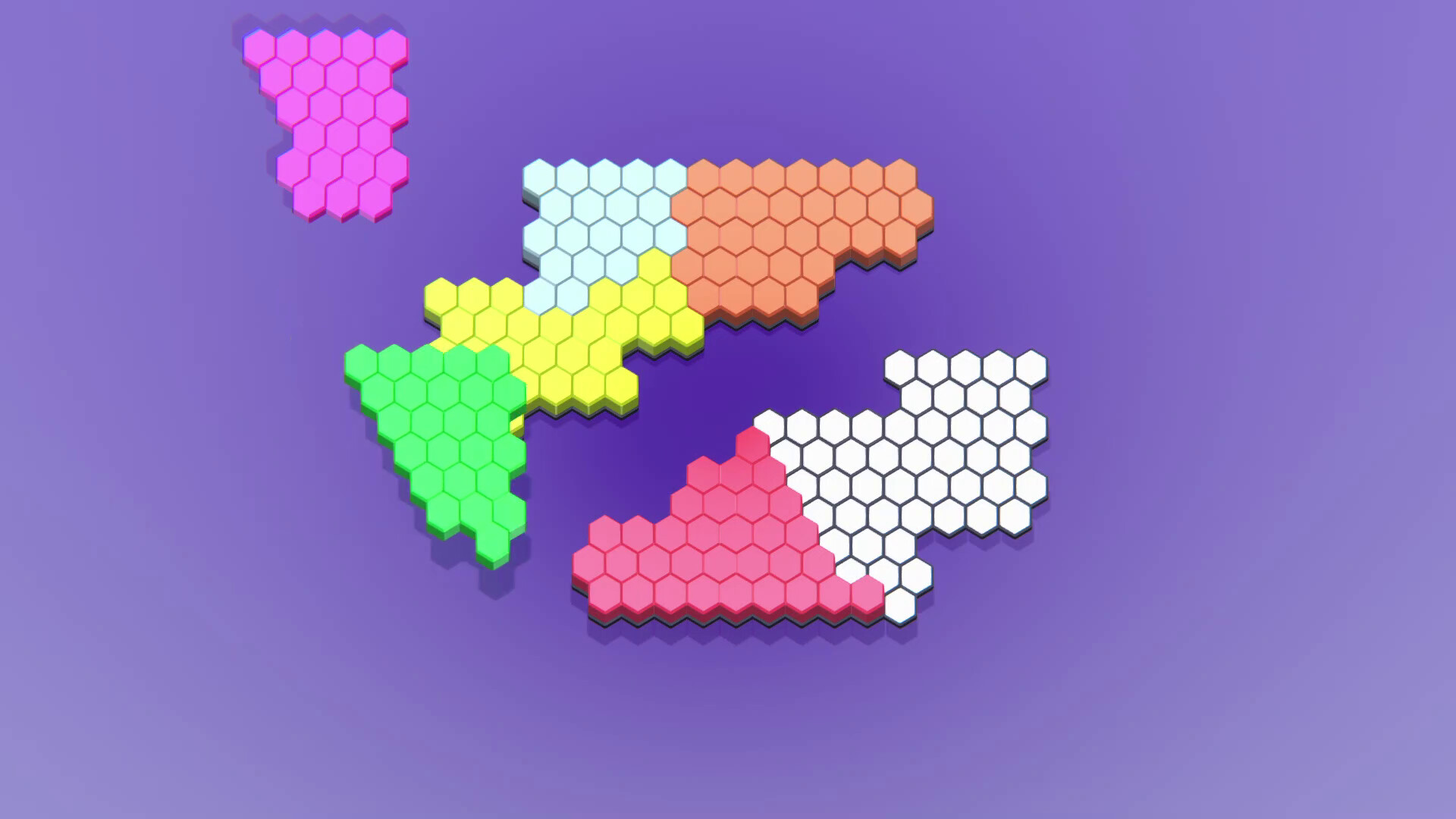 Hexagon Puzzle Blocks Hexagon Puzzle Blocks
