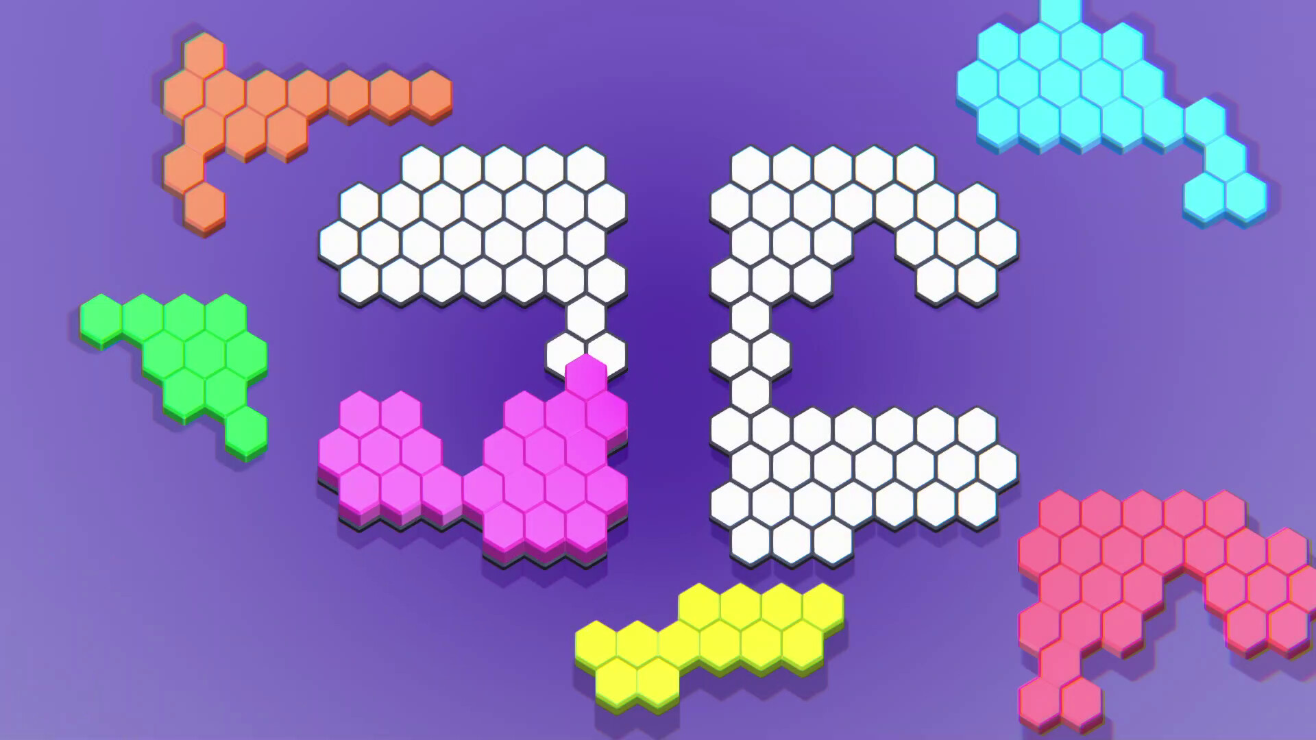 Hexagon Puzzle Blocks Hexagon Puzzle Blocks
