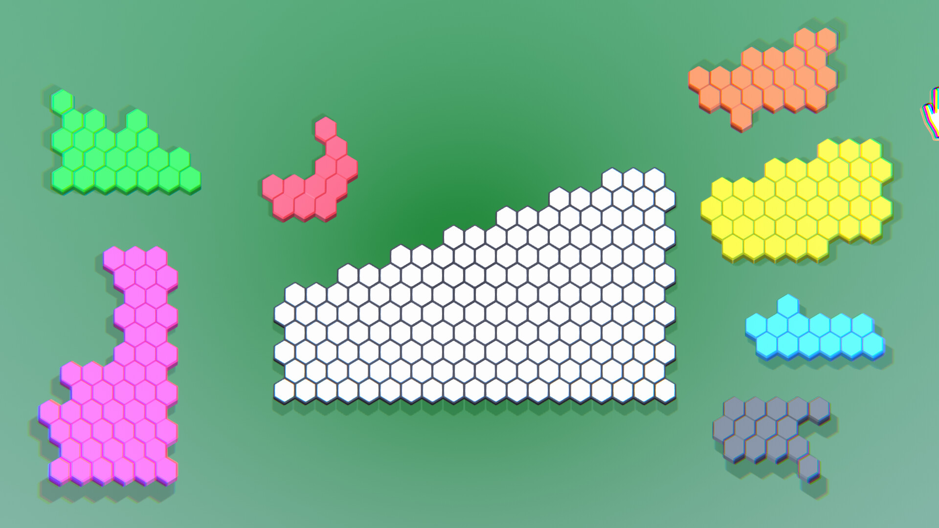 Hexagon Puzzle Blocks Hexagon Puzzle Blocks