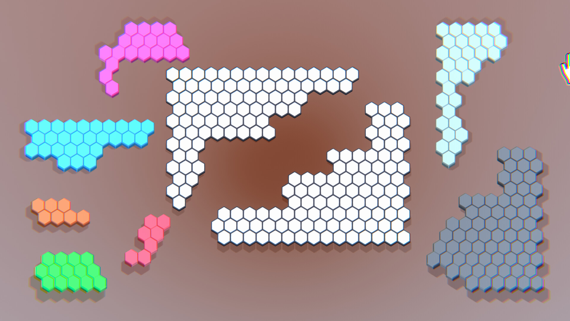 Hexagon Puzzle Blocks Hexagon Puzzle Blocks