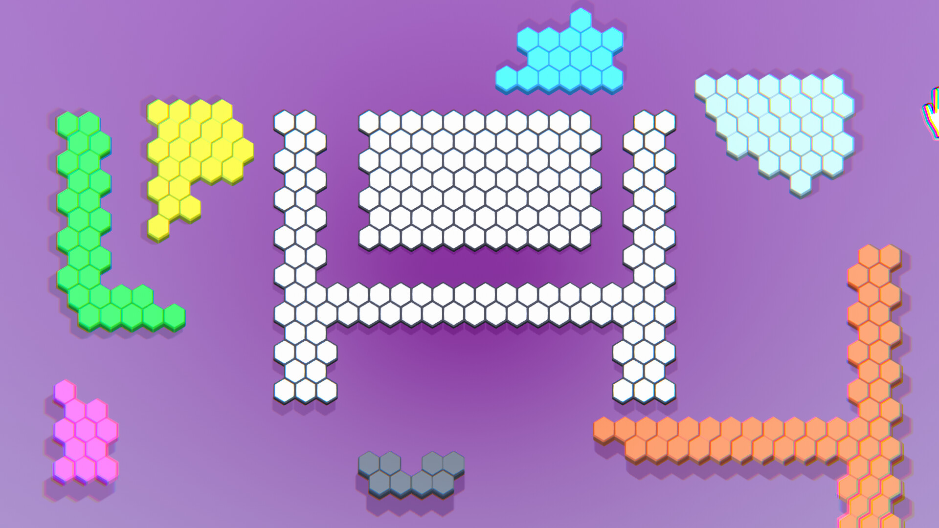 Hexagon Puzzle Blocks Hexagon Puzzle Blocks