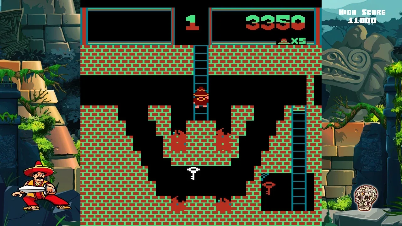 Montezuma's Revenge: 8-Bit Edition screenshot 1