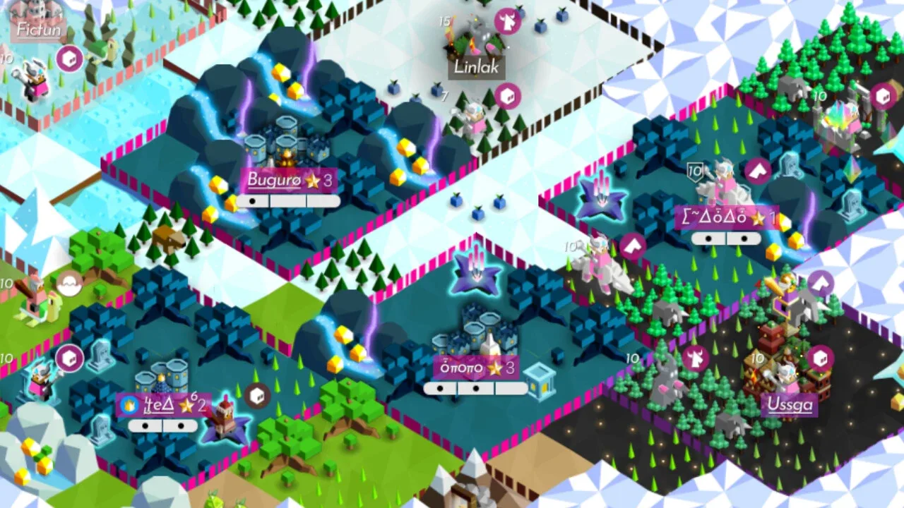 The Battle of Polytopia: Midŋighţ Skin - Elyrioŋ Tribe screenshot 1