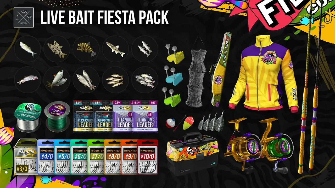 Fishing Planet: Live Bait Fiesta Pack screenshot 1