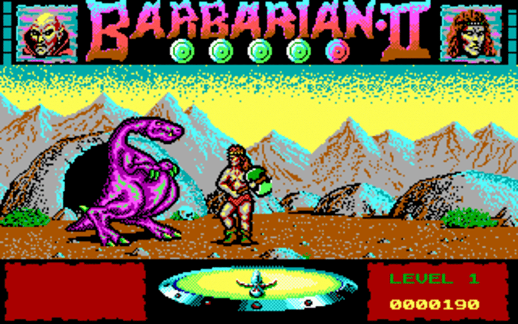 Barbarian II: The Dungeon of Drax screenshot