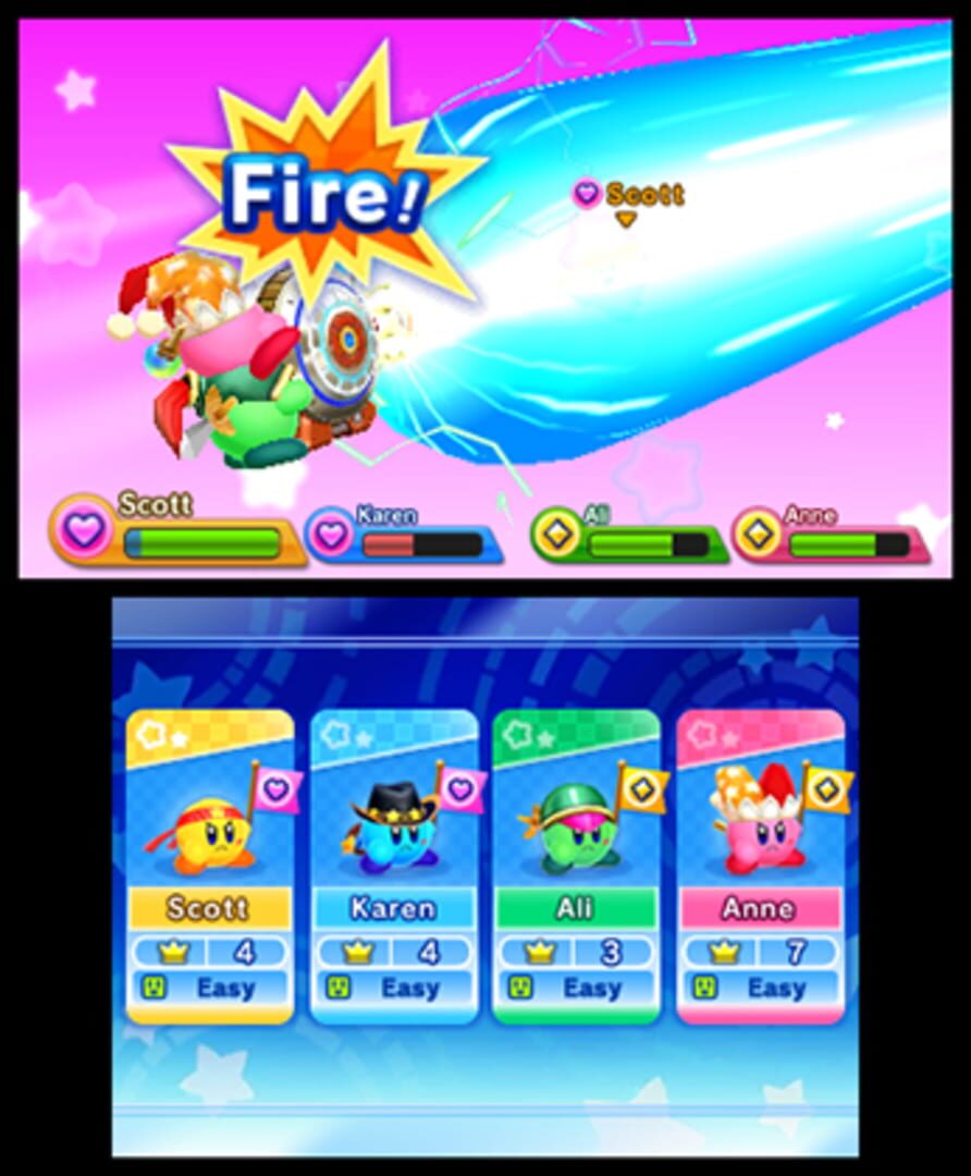 Captura de pantalla - Kirby Fighters Deluxe