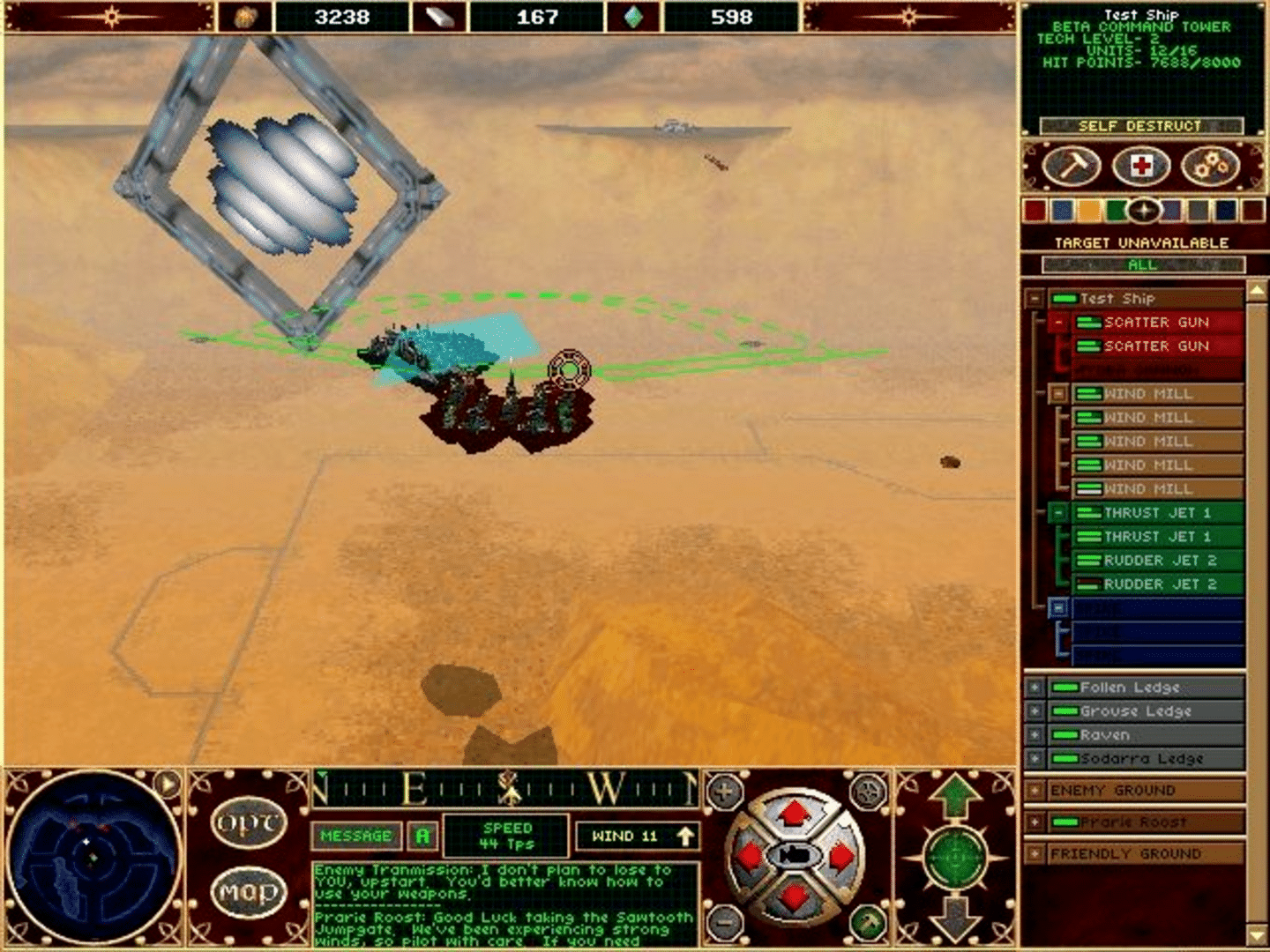 Stratosphere: Conquest of the Skies screenshot