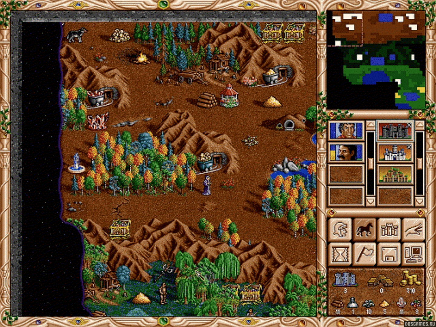 Heroes of Might and Magic II: The Succession Wars screenshot