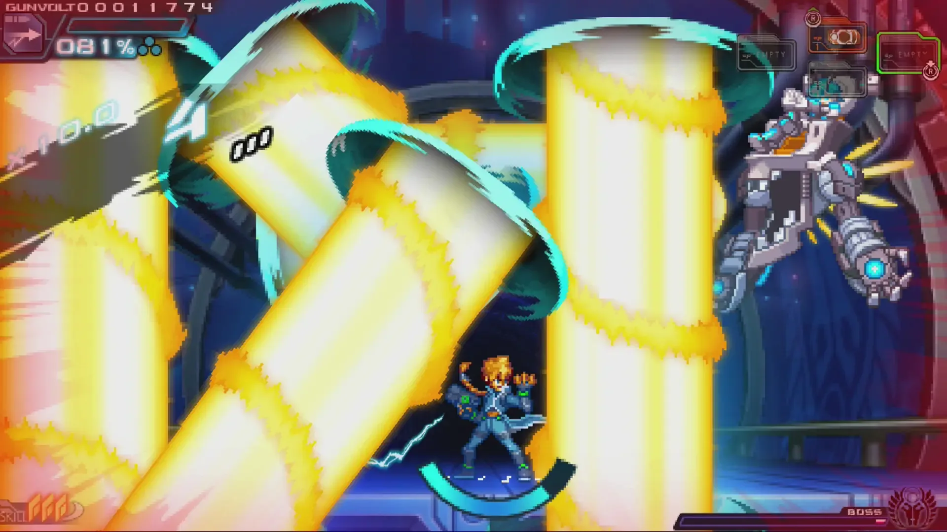 Captura de pantalla - Azure Striker Gunvolt: Striker Pack