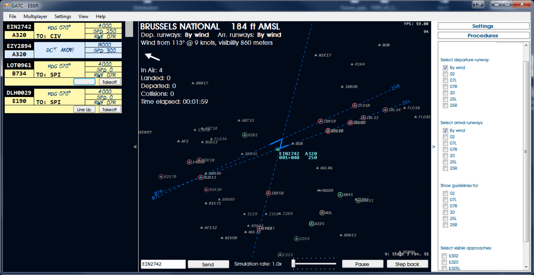 Global ATC Simulator screenshot