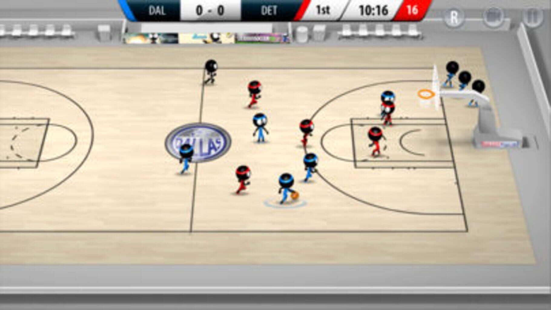 Stickman Basketball screenshots