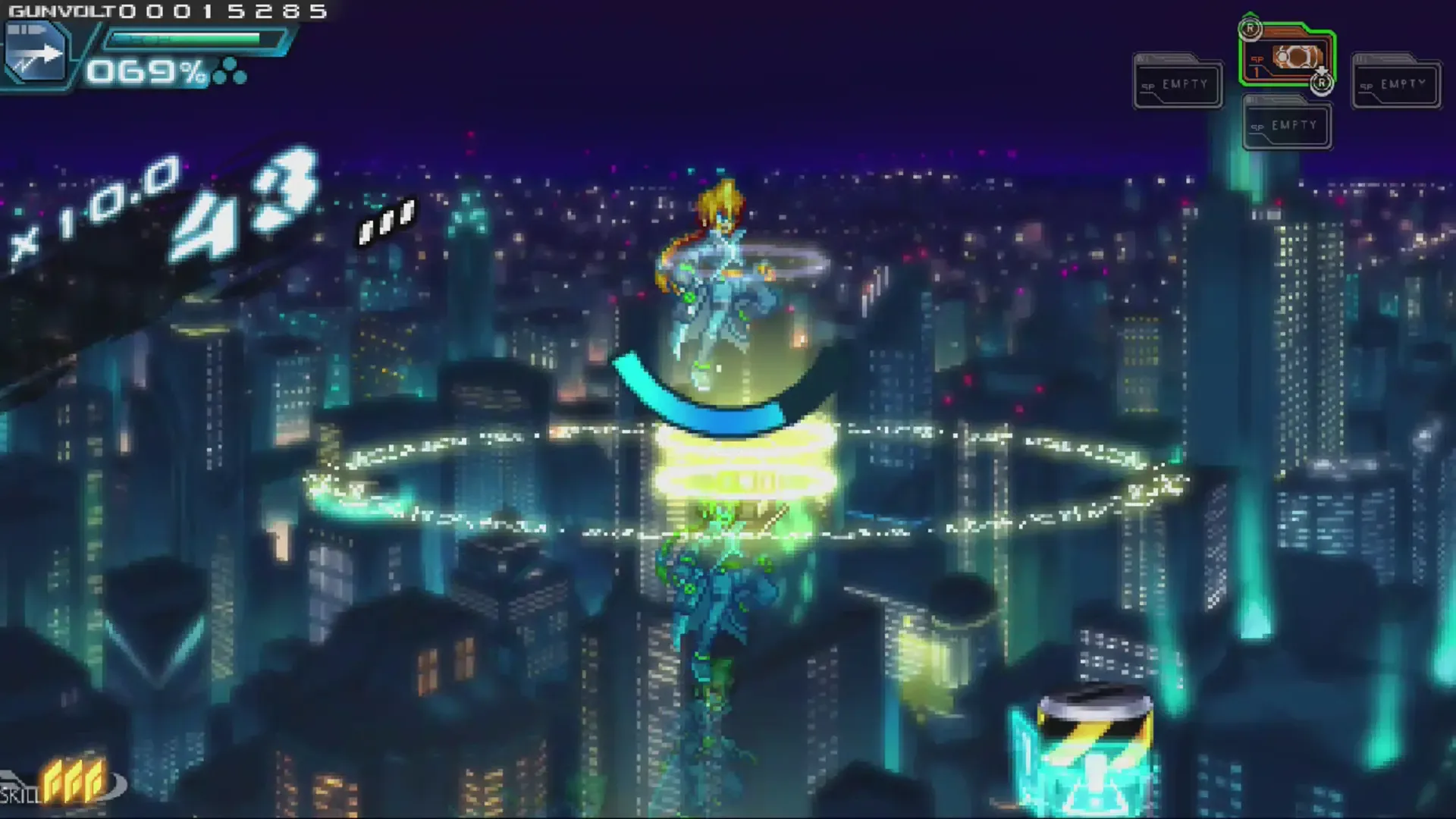 Captura de pantalla - Azure Striker Gunvolt: Striker Pack