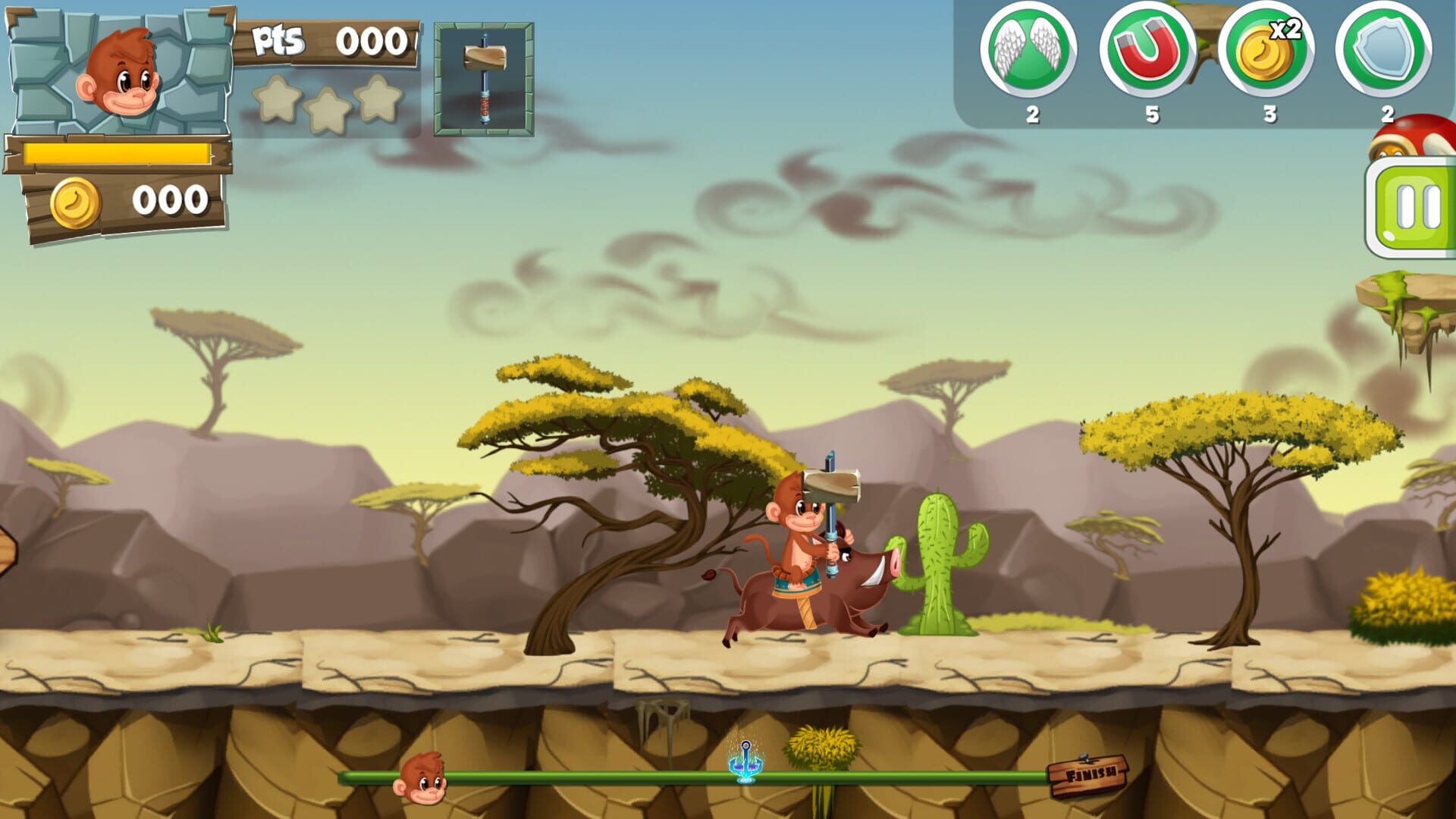 Monkey Slap - Screenshot