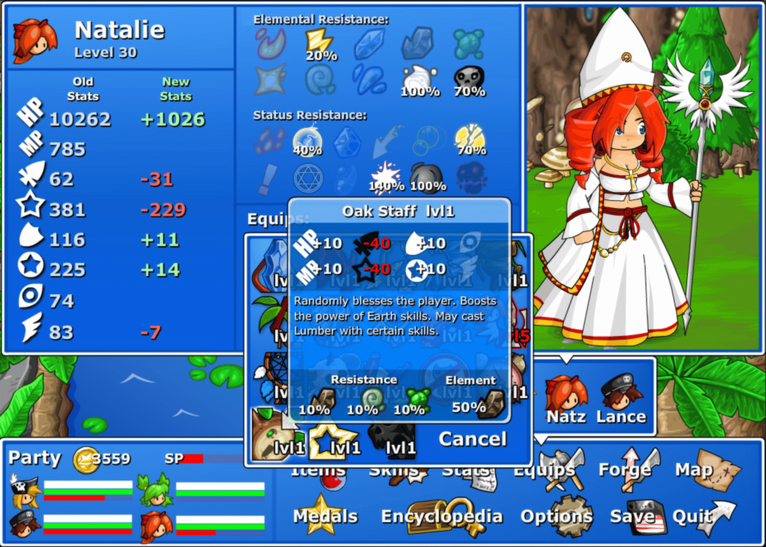 Epic Battle Fantasy 4 screenshot