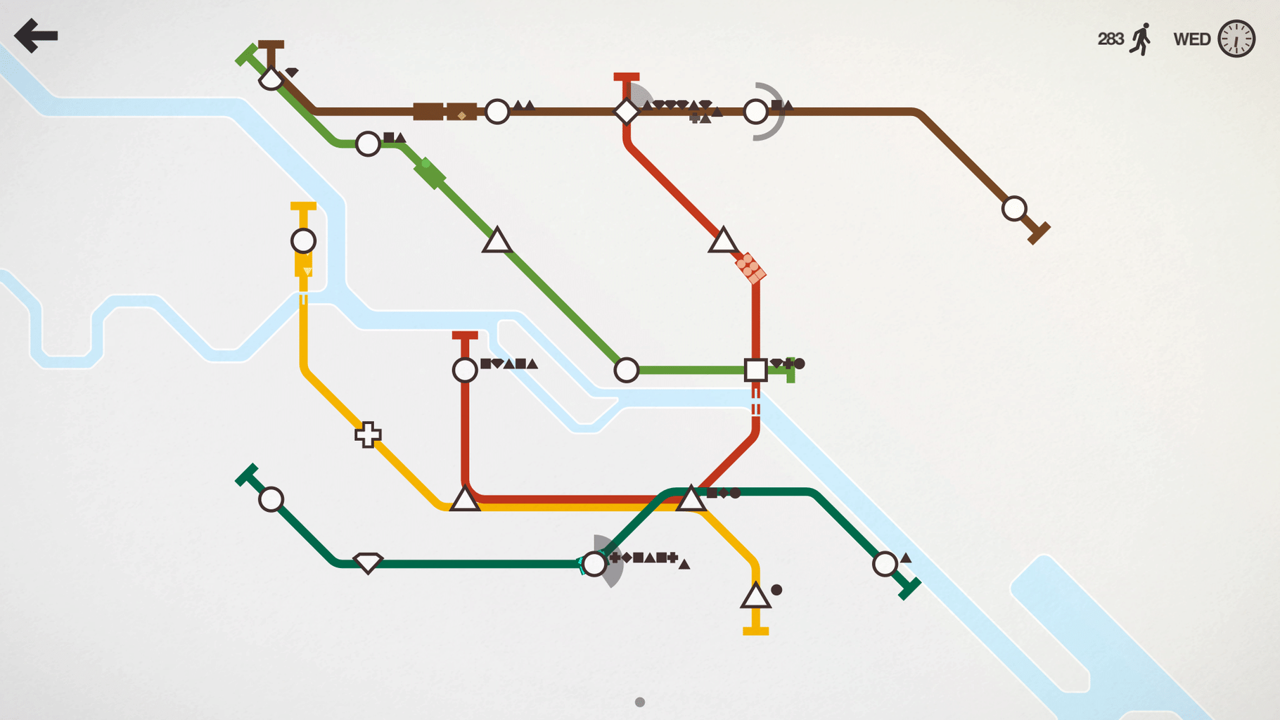 Mini Metro screenshot