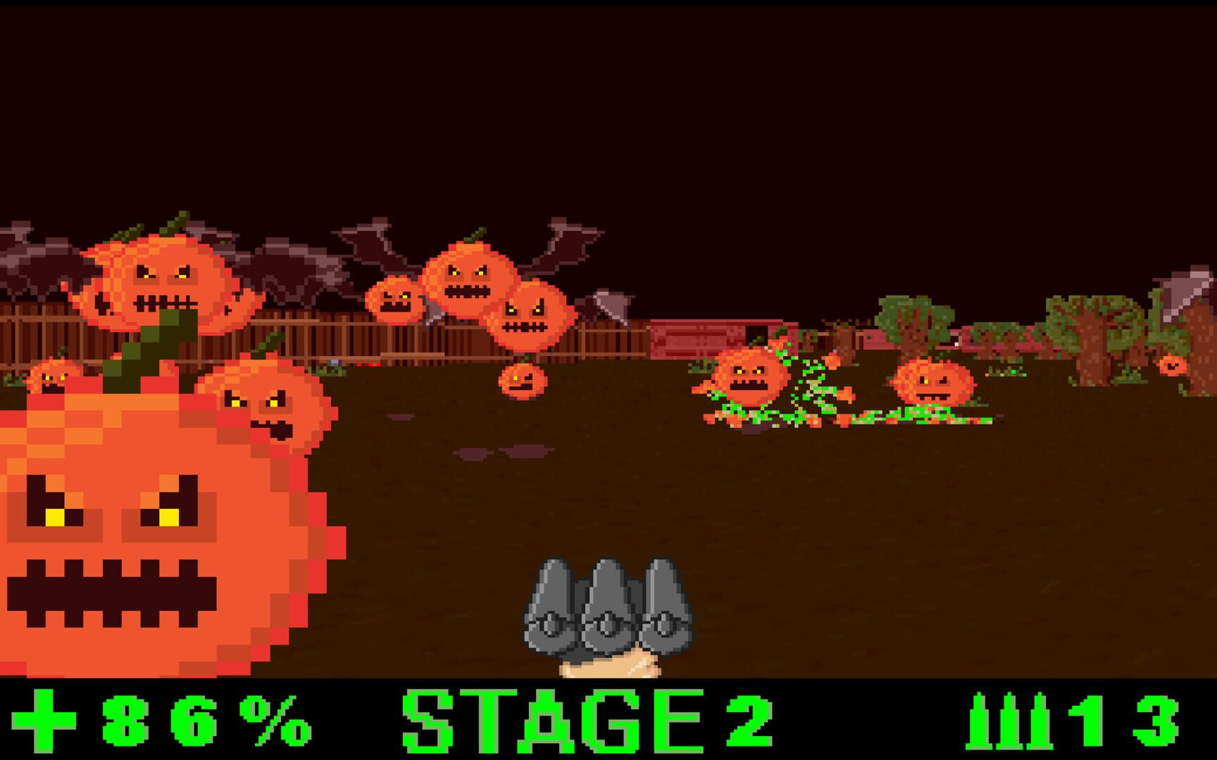 Rage of the Pumpkins - Screenshot
