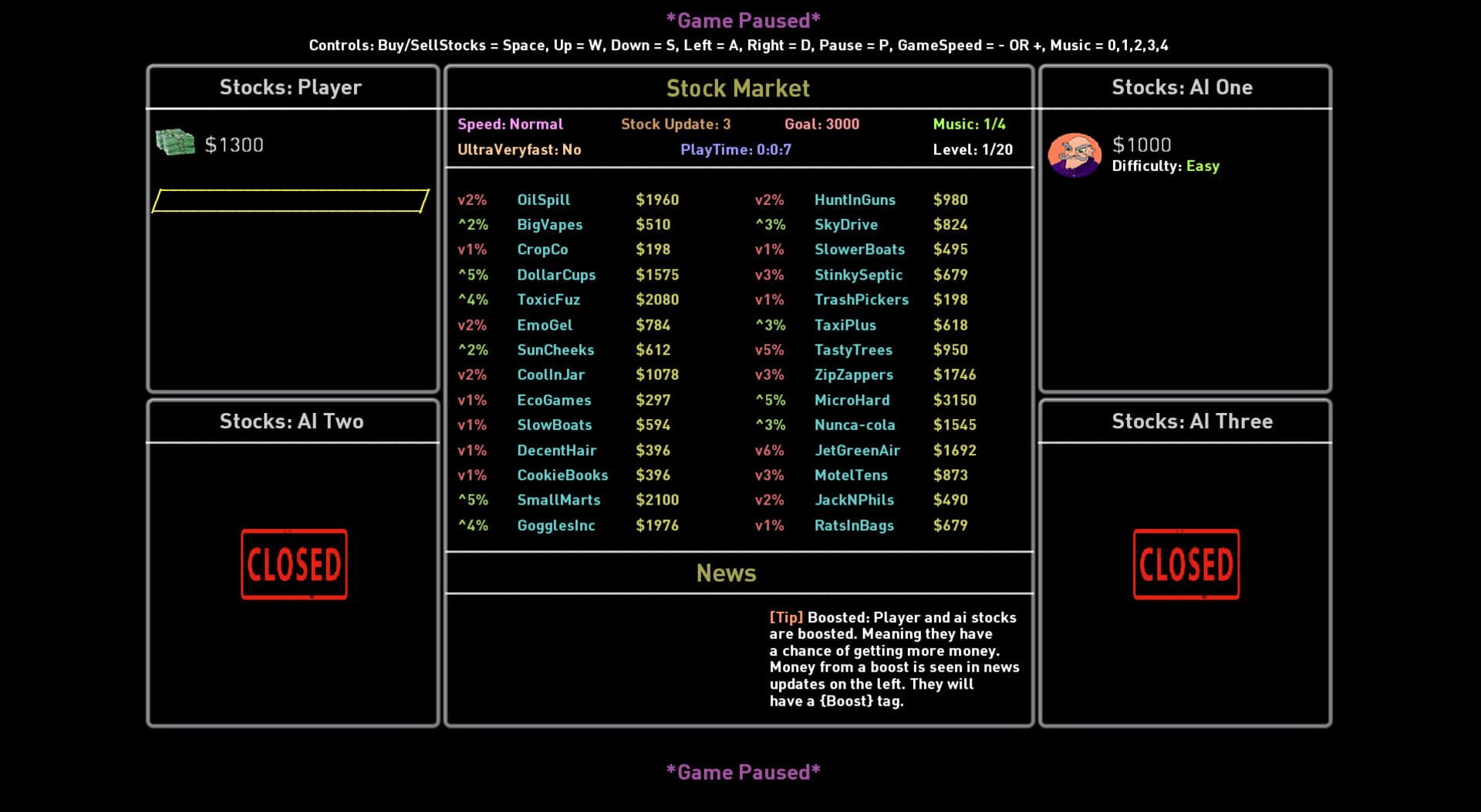 StockUp - Screenshot