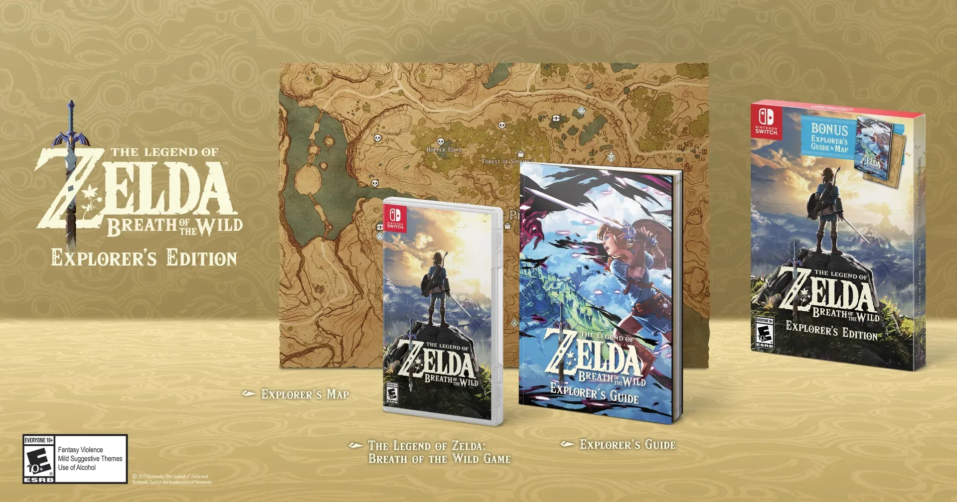 The Legend of Zelda: Breath of the Wild - Explorer's Edition