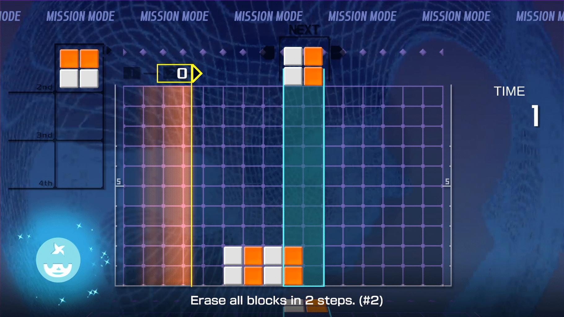 Lumines Remastered screenshot