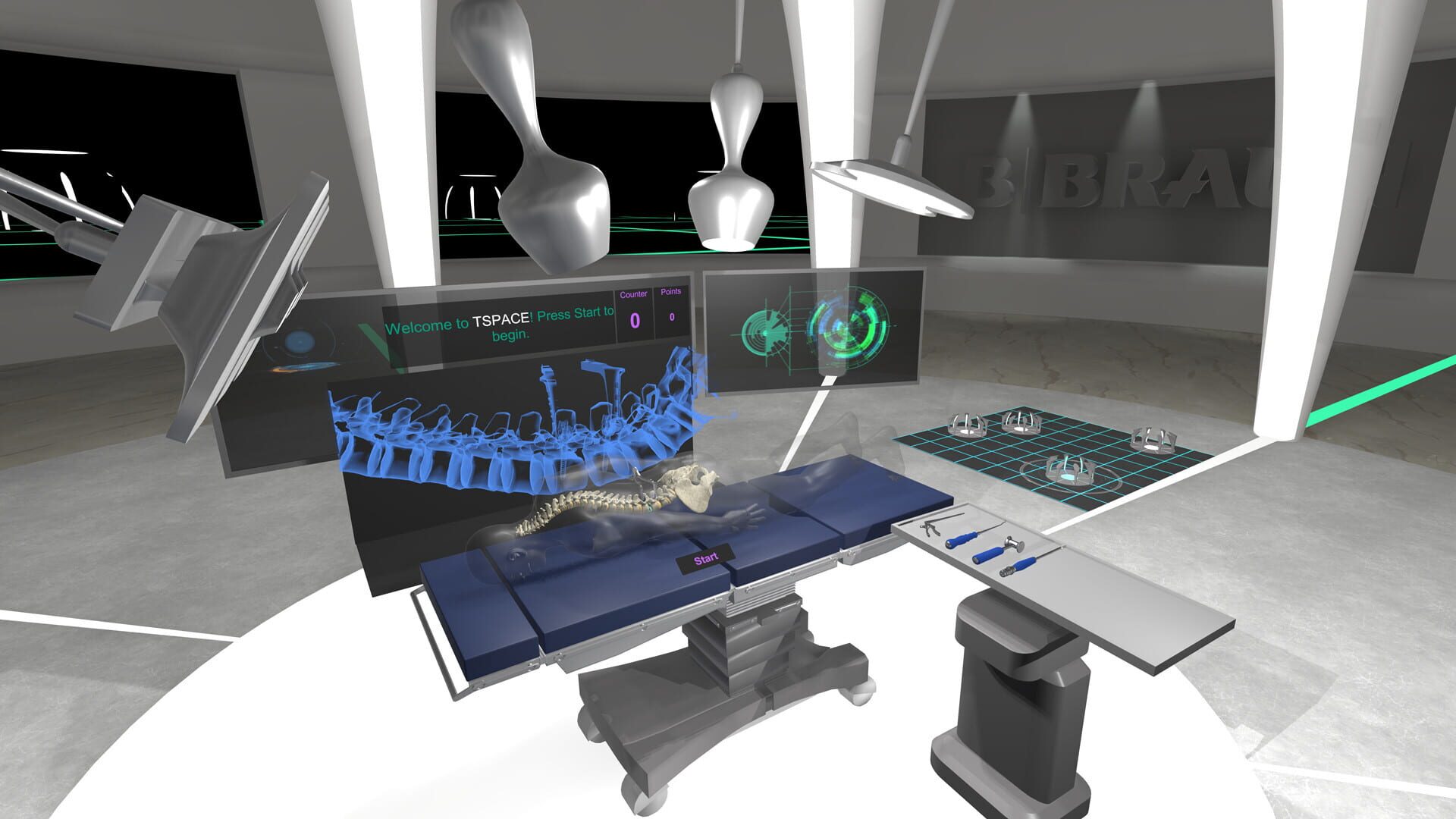 B. Braun Aesculap Spine VR - Screenshot