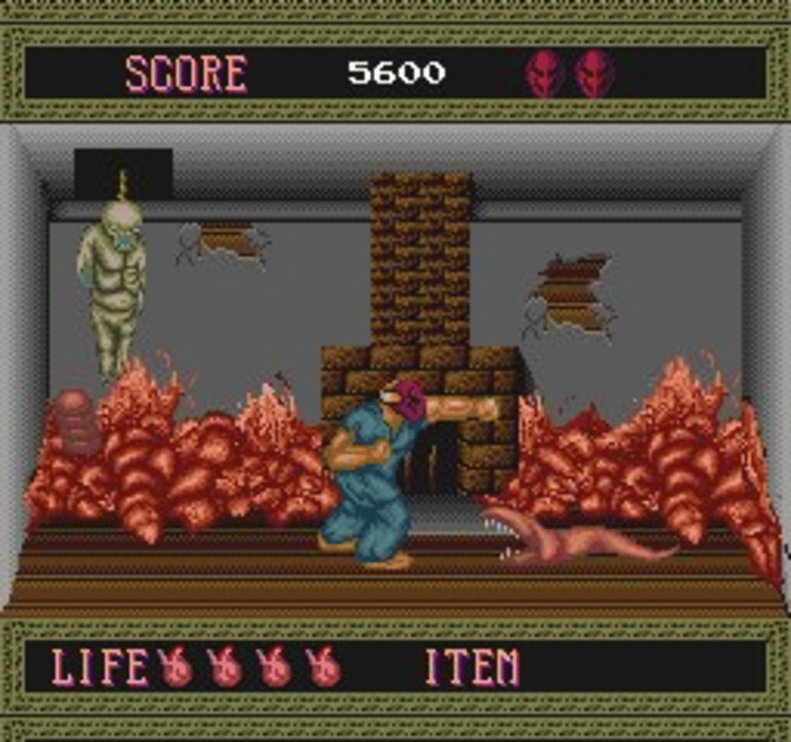 Splatterhouse screenshot