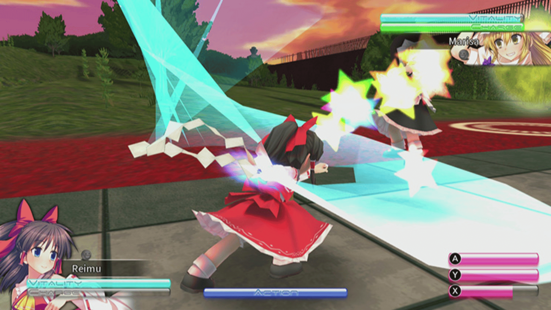 Touhou Kobuto V: Burst Battle screenshot