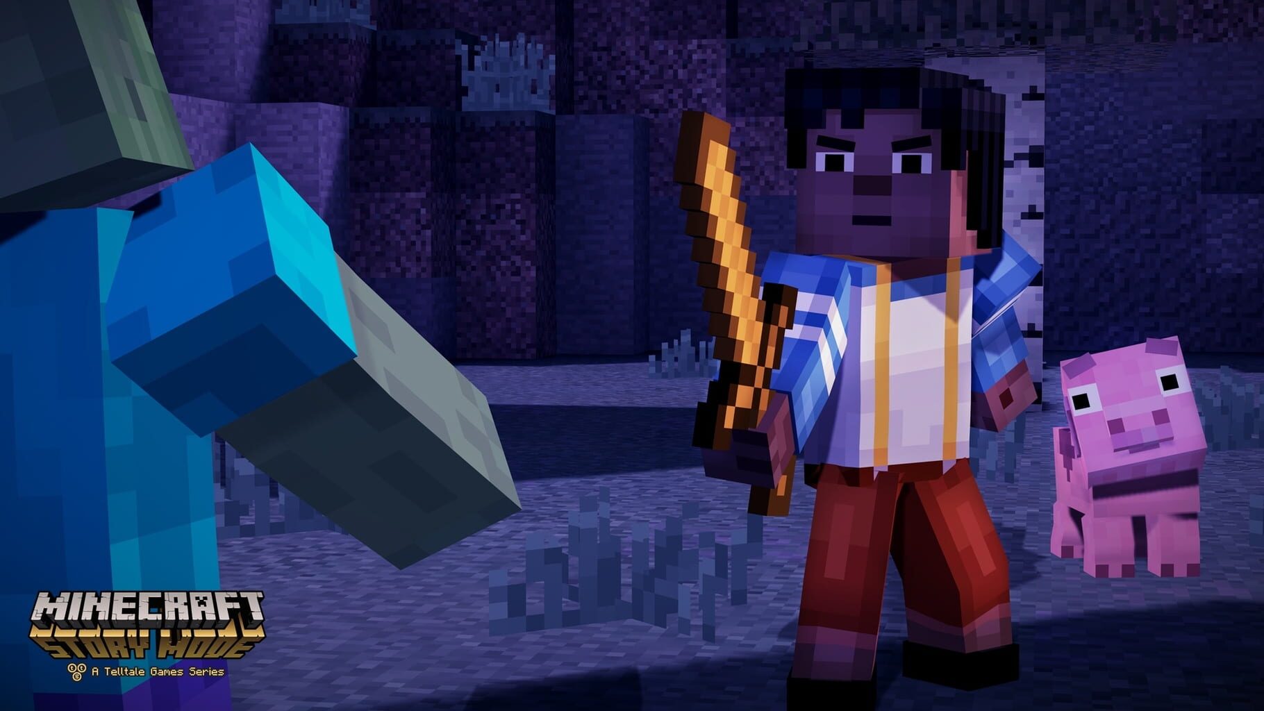 Captura de pantalla - Minecraft: Story Mode - Episode 4: A Block and a Hard Place