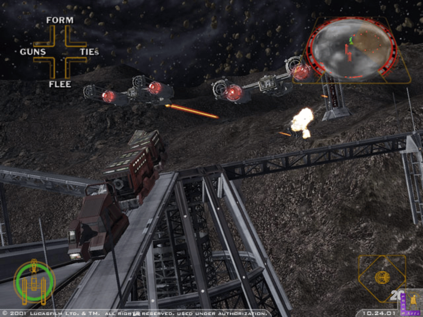 Star Wars: Rogue Squadron II - Rogue Leader screenshot