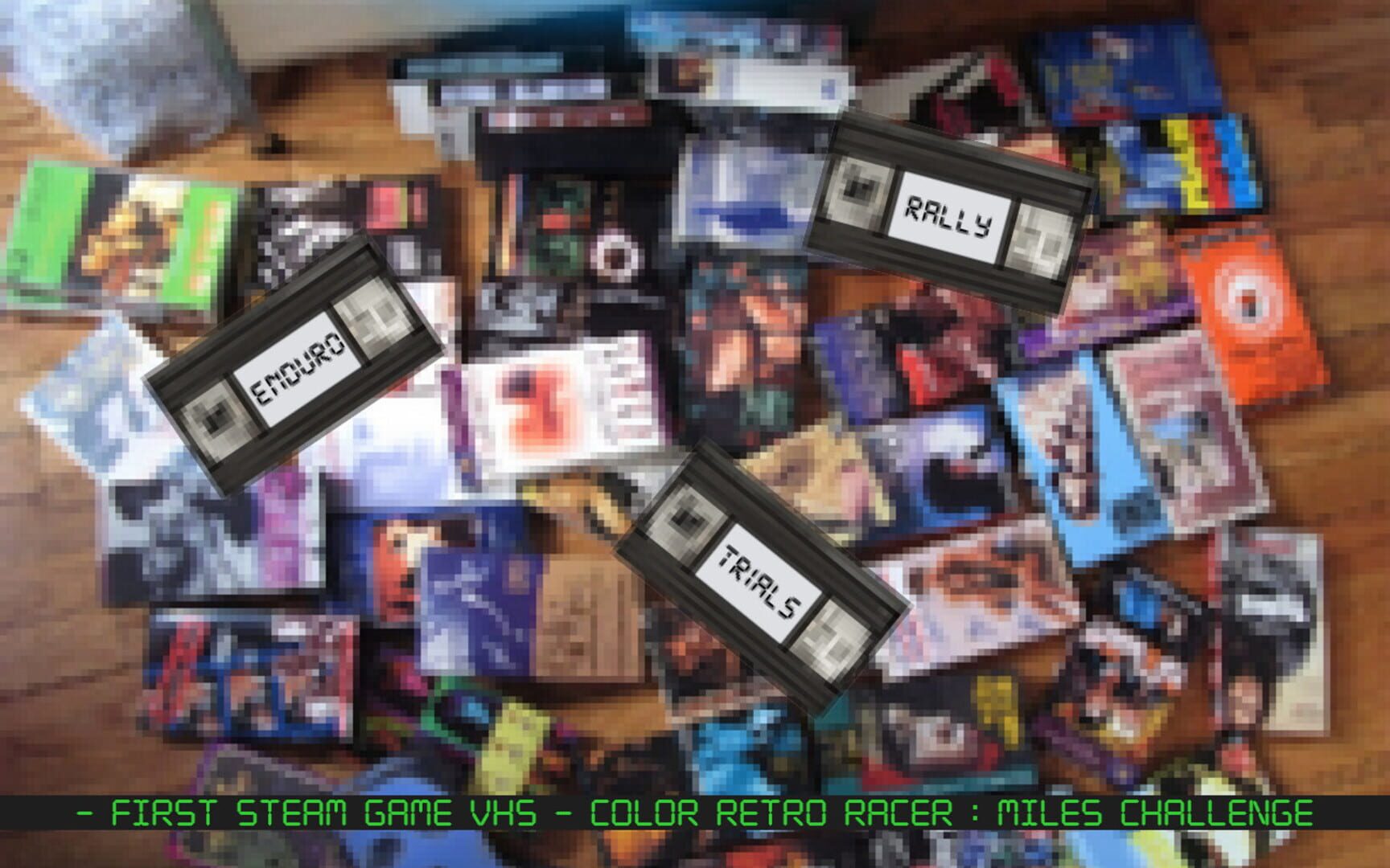 Color Retro Racer: Miles Challenge - Screenshot