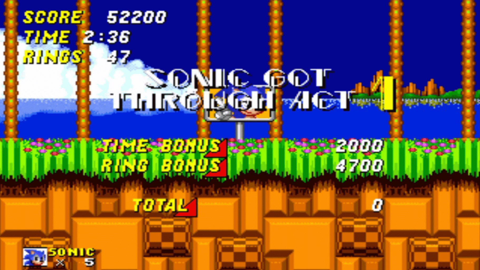 Sonic the Hedgehog 2 screenshot