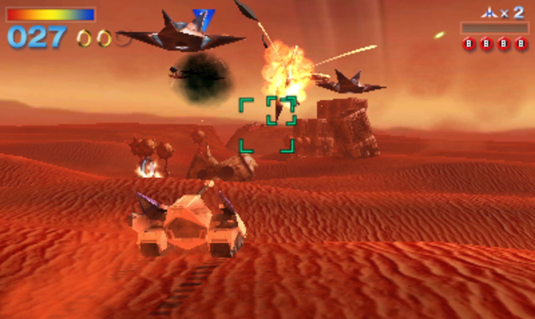 Captura de pantalla - Star Fox 64 3D