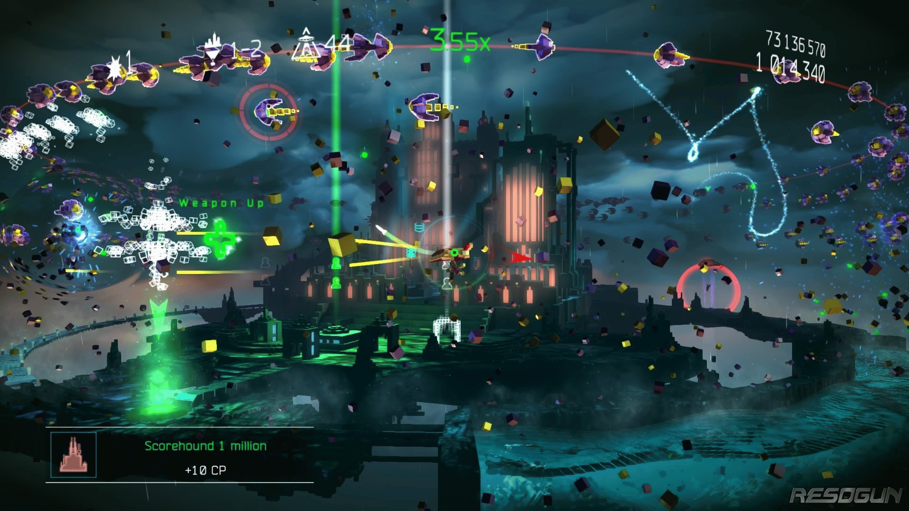 Resogun: Defenders screenshot