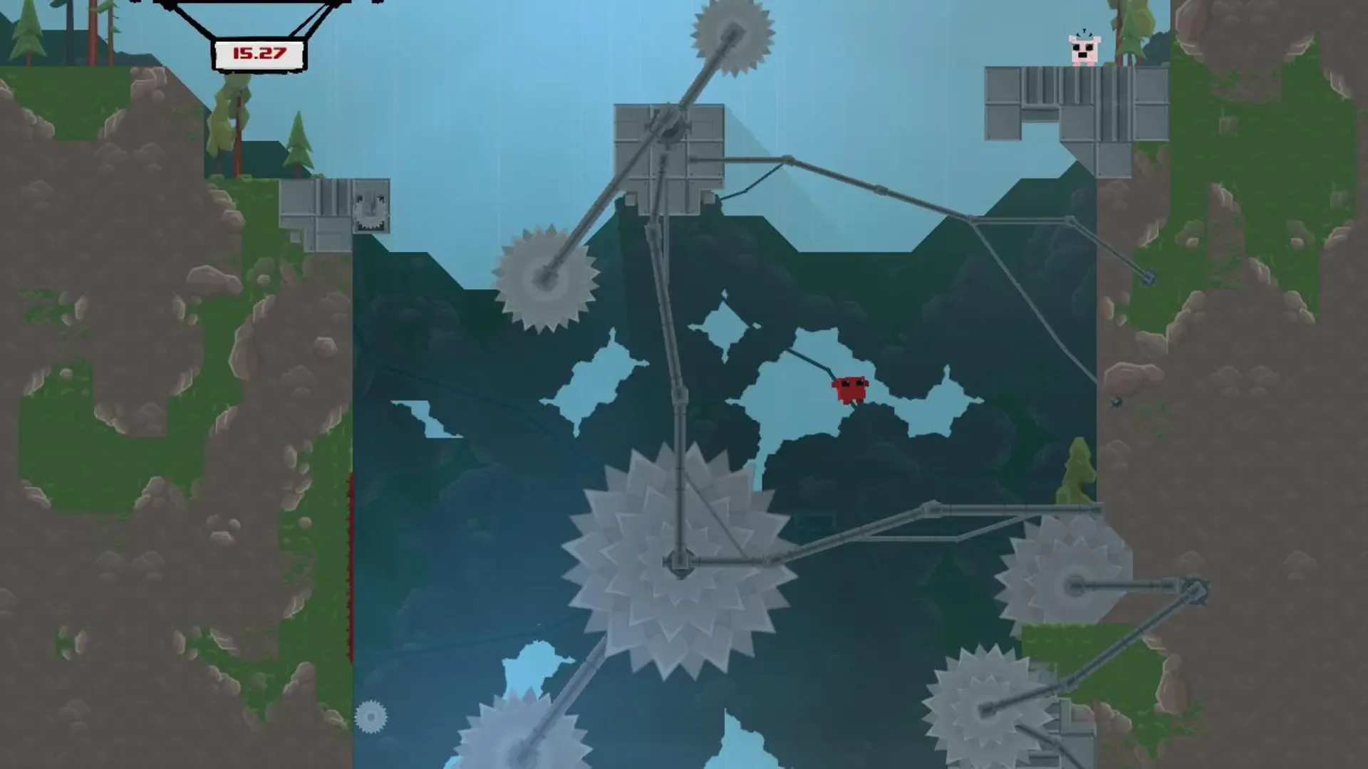 Captura de pantalla - Super Meat Boy