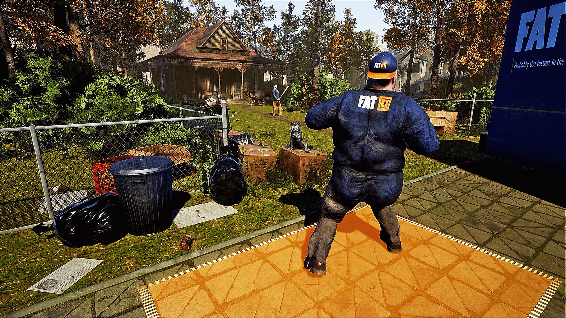 Fat[EX] Courier Simulator screenshot