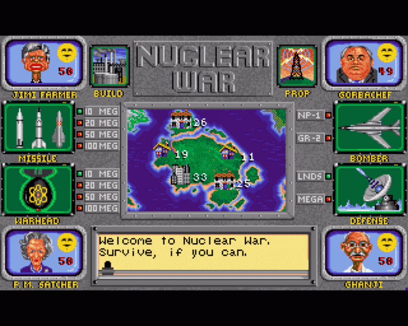 Nuclear War screenshot