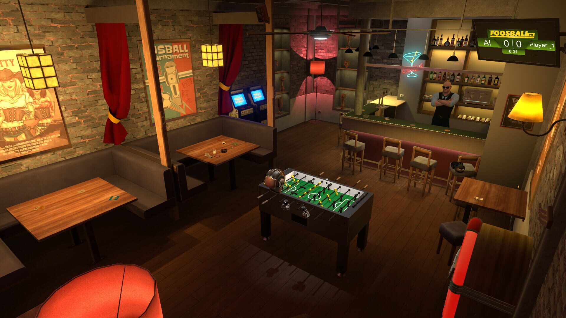 Foosball VR - Screenshot