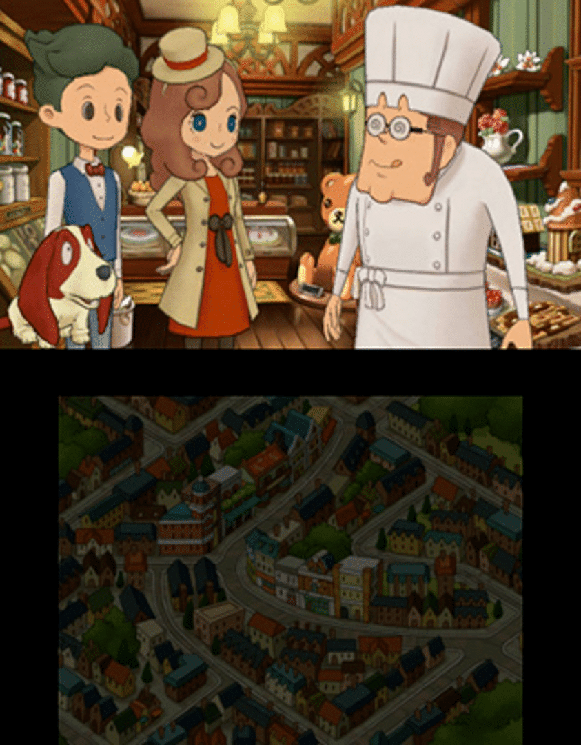 Layton's Mystery Journey: Katrielle and the Millionaire's Conspiracy screenshot