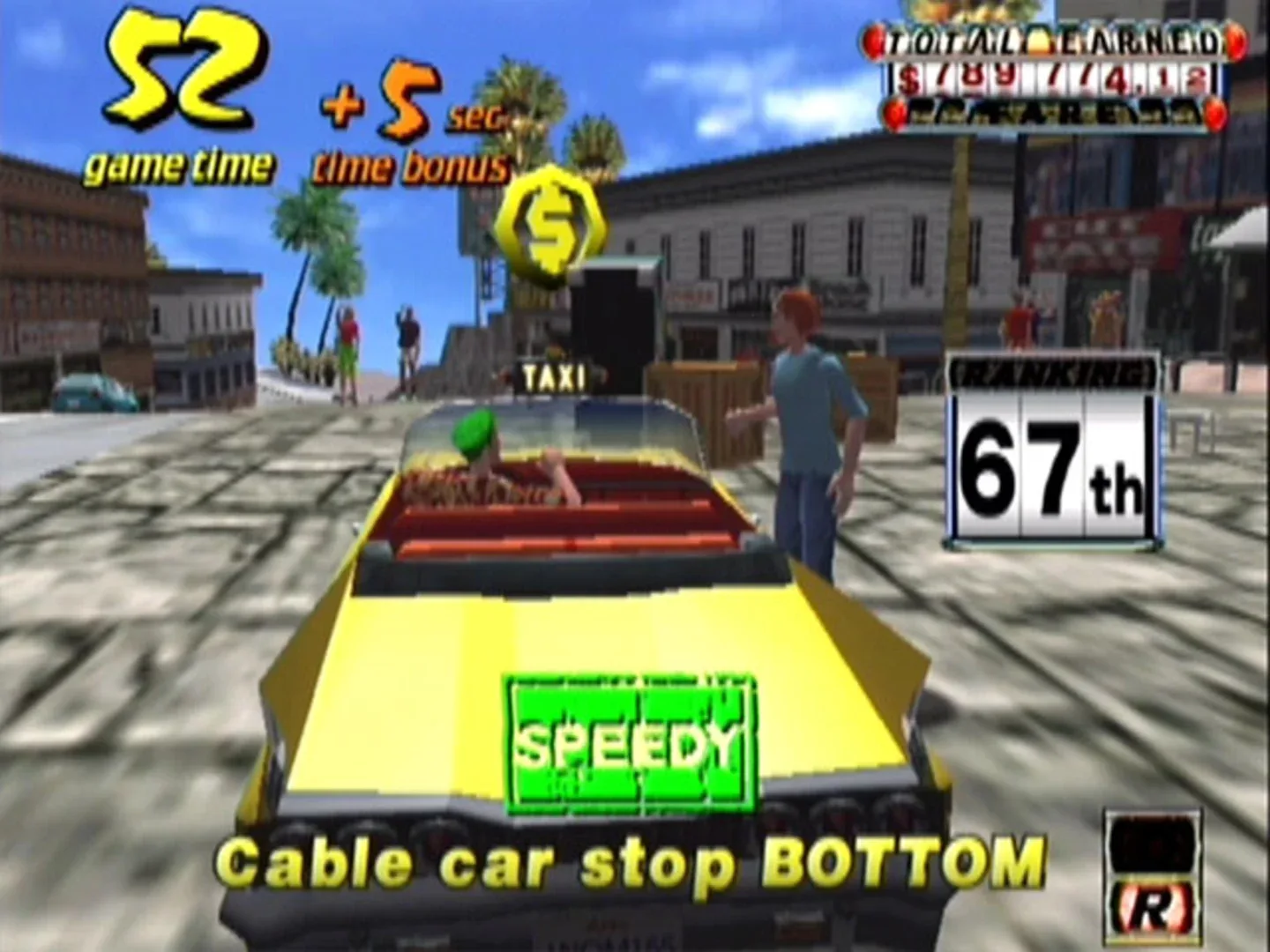 Captura de pantalla - Crazy Taxi