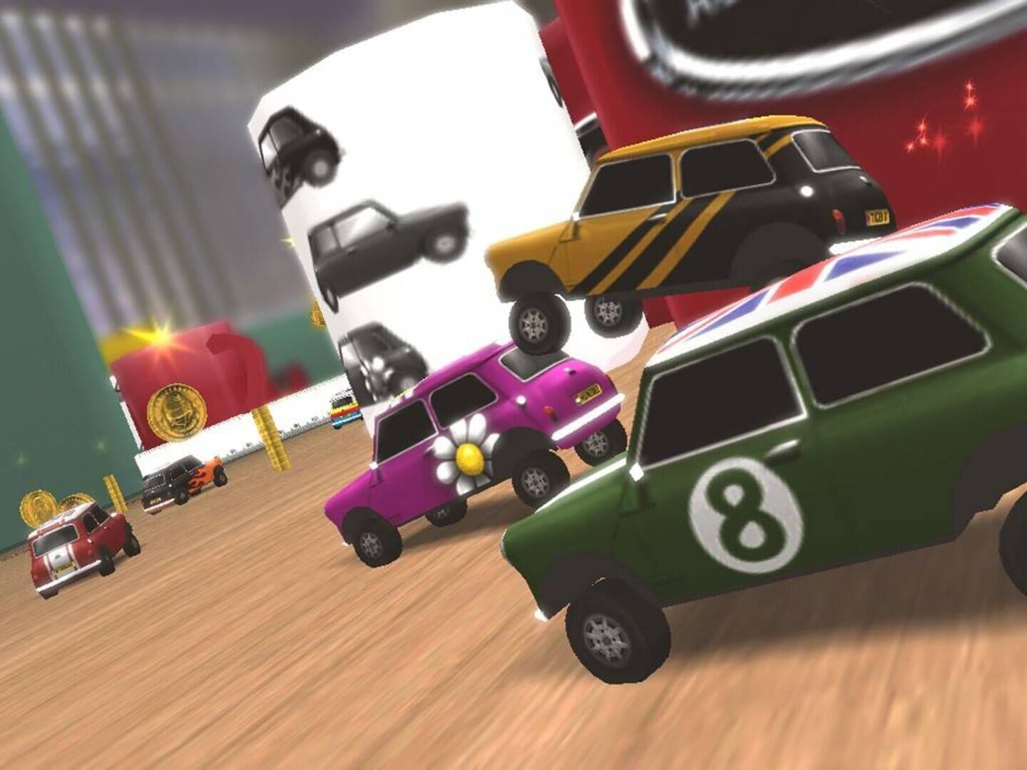 Captura de pantalla - Mini Desktop Racing