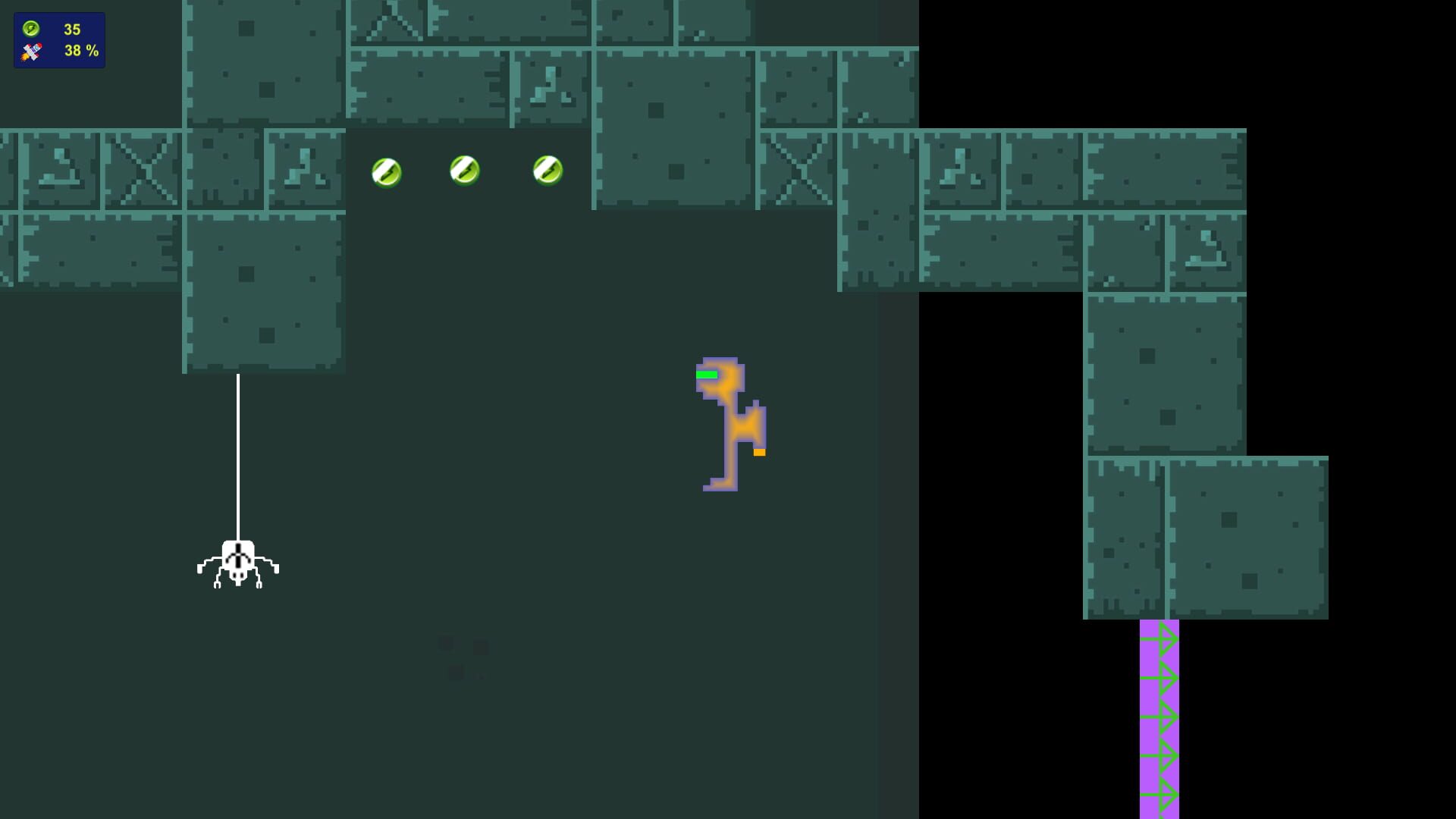 Retro Rocket Robot - Screenshot