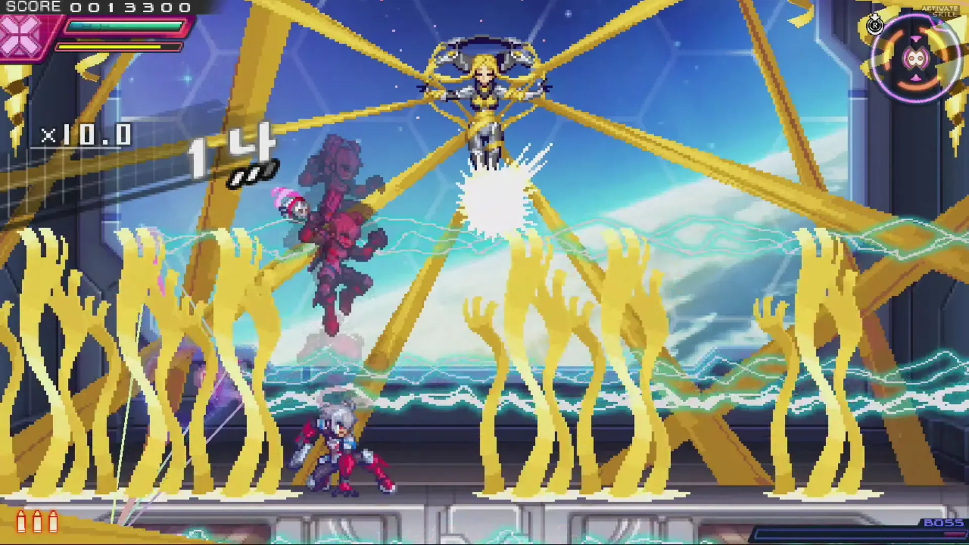 Captura de pantalla - Azure Striker Gunvolt: Striker Pack